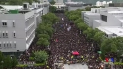 港人持續反送中抗爭 發起罷課及跨界別罷工