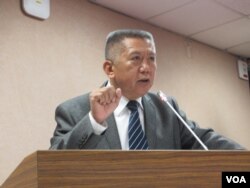 台灣執政黨國民黨立委楊應雄 （美國之音張永泰拍攝）