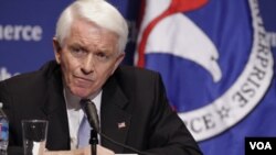 美國商會會長兼首席執行官托馬斯多諾霍(資料照)。