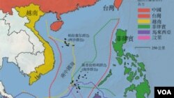 南中国海主权争议地图