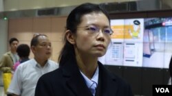 李净瑜抵达桃园机场举行记者会（11月29日，张佩芝摄）