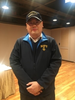 台湾国立中正大学国际事务与战略研究所助理教授林颖佑（美国之音陈筠摄）