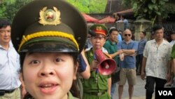 越南警方阻止民眾前往中國大使館