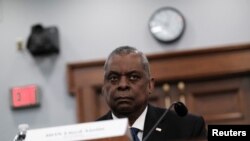 美國國防部長勞埃德·奧斯汀2023年3月23日在眾議院撥款國防小組委員會聽證會上作證。