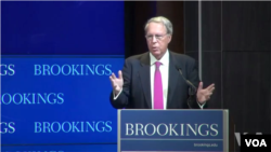 美國在台協會理事主席薄瑞光。（視頻截圖）