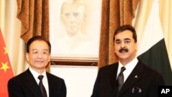 溫家寶到訪巴基斯坦