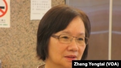 國民黨立委羅淑蕾(美國之音張永泰拍攝)