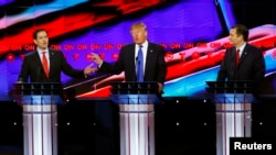 共和黨總統參選人星期四舉行辯論