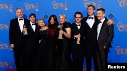 《我們都是這樣長大的》演員金球獎合影