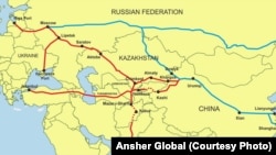 中國宣傳的新絲綢之路