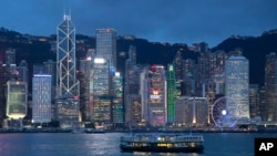 資料照：香港中環天際線