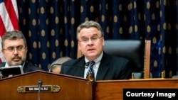 资料照片：美国国会众议员克里斯·史密斯.