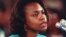 FILE - University of Oklahoma law professor Anita Hill testifies before the Senate Judiciary Committee on the nomination of Clarence Thomas to the Supreme Court, Oct. 11, 1991.