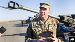 Командующий войсками США в Европе генерал-лейтенант Бен Ходжес