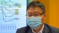 香港浸會大學政治及國際關係學系副教授陳家洛表示，北京大幅修改香港的選舉制度， 與民主化背道而馳，可以預計香港立法會將會”人大化”，反對聲音只是政治花瓶 (攝影：美國之音湯惠芸)