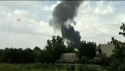 馬航客機在烏克蘭東部被擊落墜毀