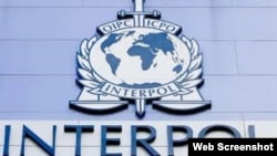 国际刑警组织徽标