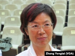 民進黨立委 尤美女 (美國之音張永泰拍攝)