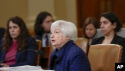 美國財政部長珍妮特耶倫在眾議院籌款委員會作證。 （2024年4月30日）