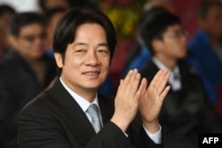 台湾前行政院长赖清德(2018年4月17日资料照片)