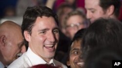 加拿大当选总理贾斯汀·特鲁多。