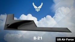 美國空軍B-21戰略轟炸機。 （照片來源 US Air Force）