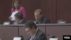 美国国会众议院情报委员会于周四举行的听证会(视频截图)