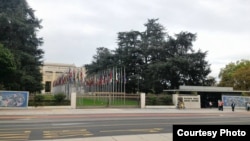 日內瓦聯合國總部（圖片來自蔡淯鈴女士臉書）