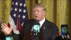 庆祝犹太人光明节，川普赞扬自己的决定