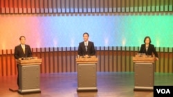 中華民國第14任總統候選人首場辯論會 (照片來源：台灣公共電視台)