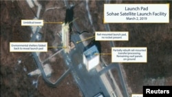 衛星照片顯示，北韓西海遠程火箭發射場近期活動頻繁。