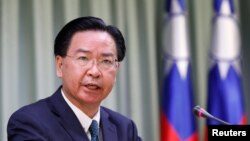 台灣外交部長吳釗燮。（資料圖片）