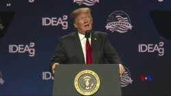 2019-01-15 美國之音視頻新聞: 特朗普誓言在邊界牆問題上絕不後退