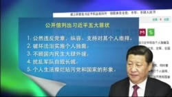 VOA连线(何频)：网上再现倒习公开信，要求罢免习近平
