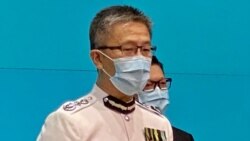 警務處副處長（行動）蕭澤頤升任警務處處長。 (美國之音湯惠芸）