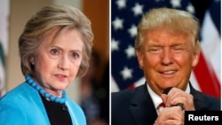 根據美國最新的民意調查，共和黨人唐納德川普和民主黨人希拉里克林頓在總統競選中旗鼓相當，難分勝負