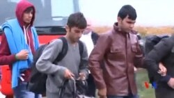 2015-09-27 美國之音視頻新聞: 大批難民繼續湧入克羅地亞