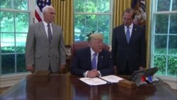 2019-07-02 美國之音視頻新聞: 特朗普指伊朗正在“玩火”