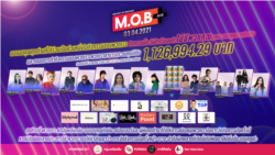 "泰国团结俱乐部"在一次网络虚拟音乐会上筹集了相当于大约4万美元的捐款。