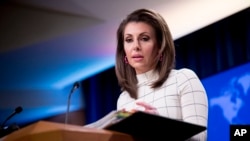 美國國務院發言人摩根·奧特加斯。