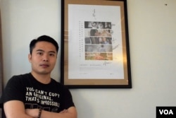 香港電影《十年》導演歐文傑。（美國之音湯惠芸攝）