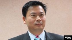 国民党立委 吴育仁(美国之音 张永泰拍摄)