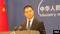 中國外交部新聞司司長兼發言人陸慷。（資料圖片）