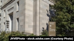 资料照片：位于华盛顿的美国司法部大楼。