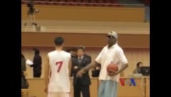 罗德曼访朝言行引争议