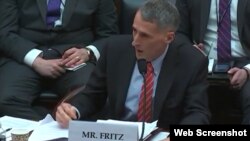 美國國務院亞太副助卿費德瑋2020年2月27日出席眾議院外交委員會新冠病毒疫情聽證會（網絡截屏）