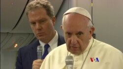 2018-1-23 美國之音視頻新聞: 教宗方濟各為用字遣詞道歉 但仍捍衛智利主教