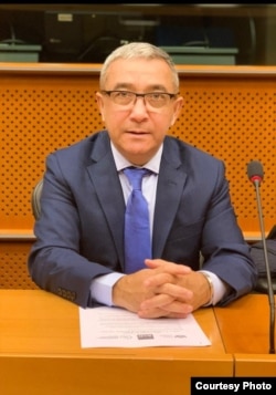 世界维吾尔代表大会(World Uighur Congress) 发言人迪里夏提·热西提(Dilxat Raxit) (资料照)