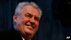 捷克总统米洛什•泽曼