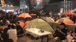 香港集會不滿政府擱置與學生對話